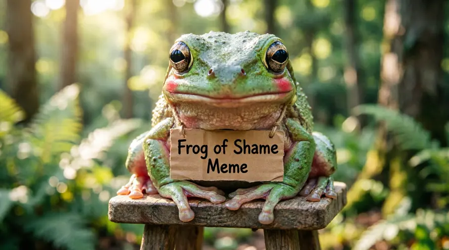 Frog of Shame Meme