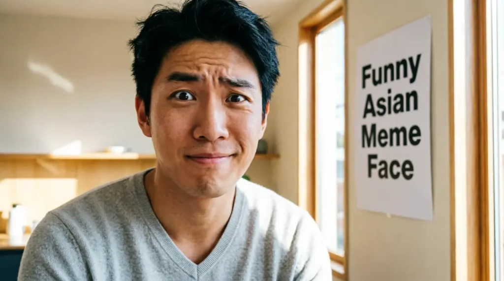 Funny Asian Meme Face