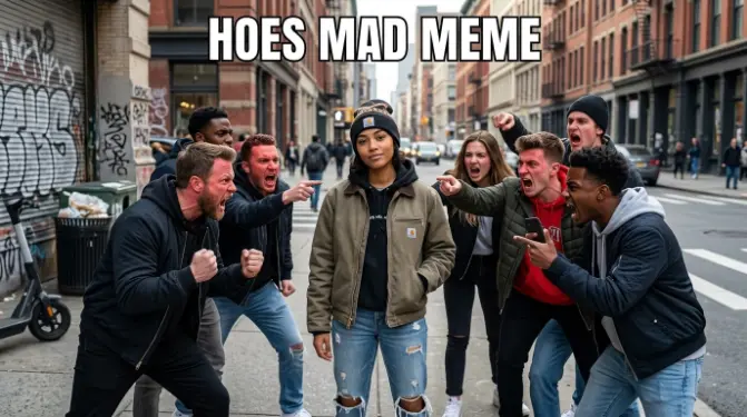 Hoes Mad Meme