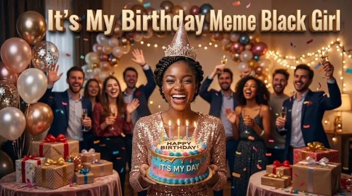 It's My Birthday Meme Black Girl