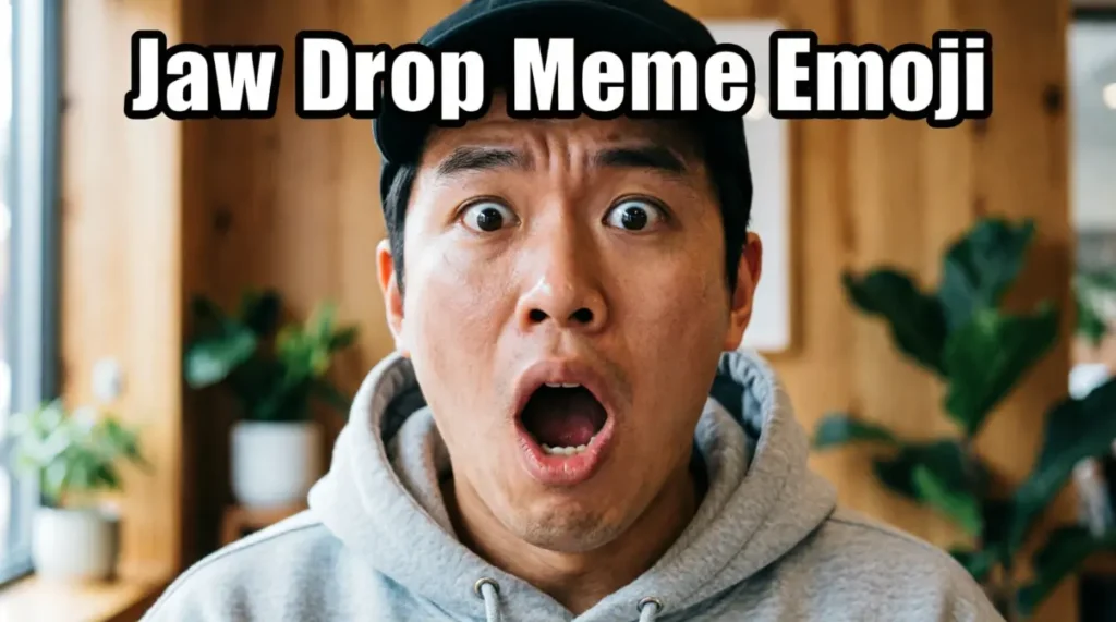 Jaw Drop Meme Emoji
