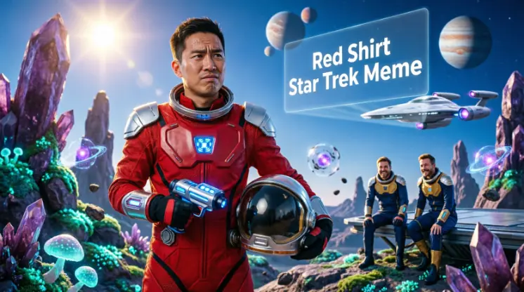 Red Shirt Star Trek Meme