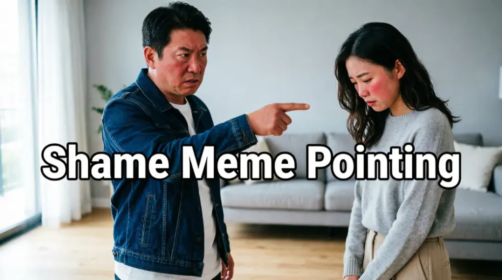 Shame Meme Pointing