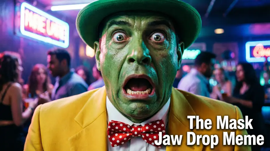 The Mask Jaw Drop Meme