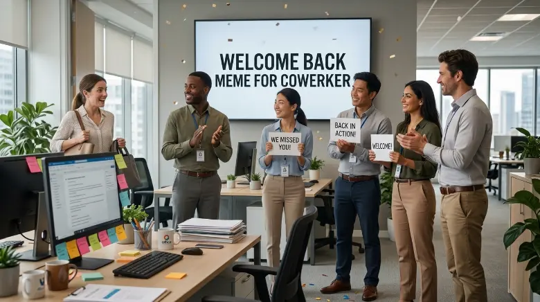 Welcome Back Meme For Coworker