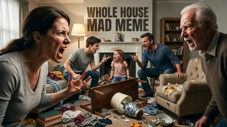 Whole House Mad Meme