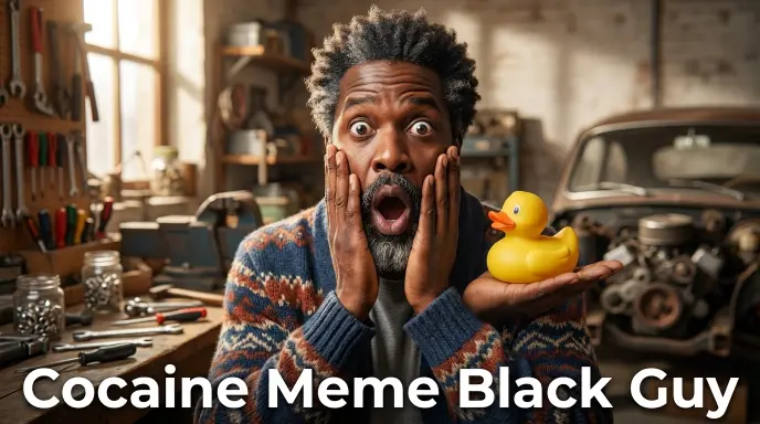 Cocaine Meme Black Guy