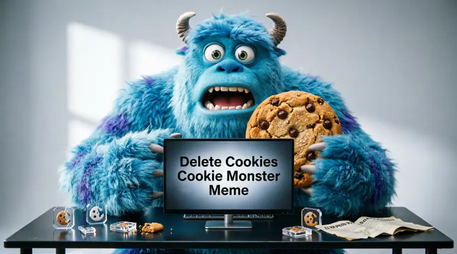 Delete Cookies Cookie Monster Meme