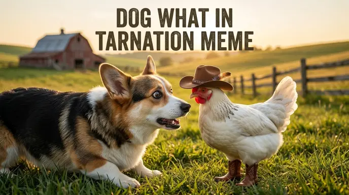 Dog What in Tarnation Meme