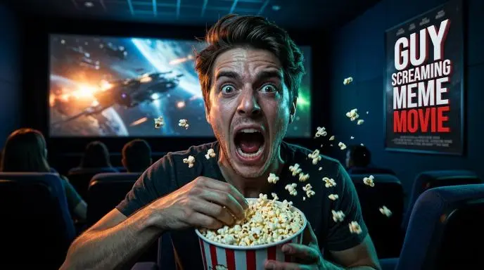 Guy Screaming Meme Movie