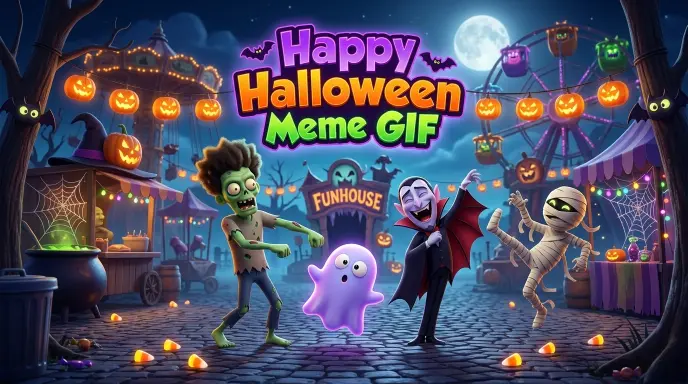 Happy Halloween Meme GIF