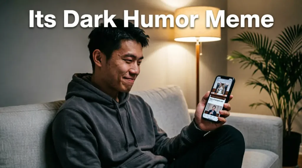 Its Dark Humor Meme