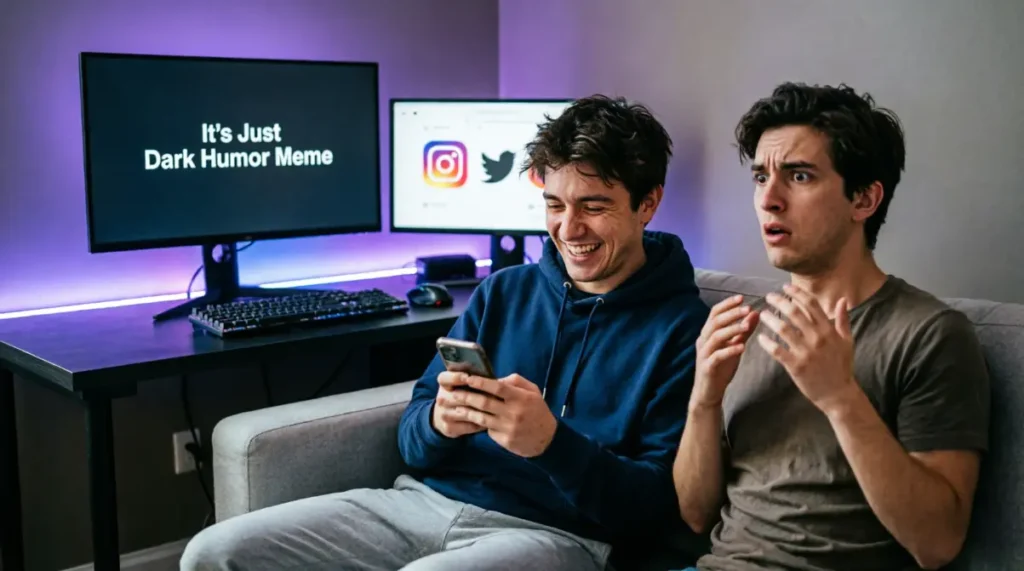 It's Just Dark Humor Meme