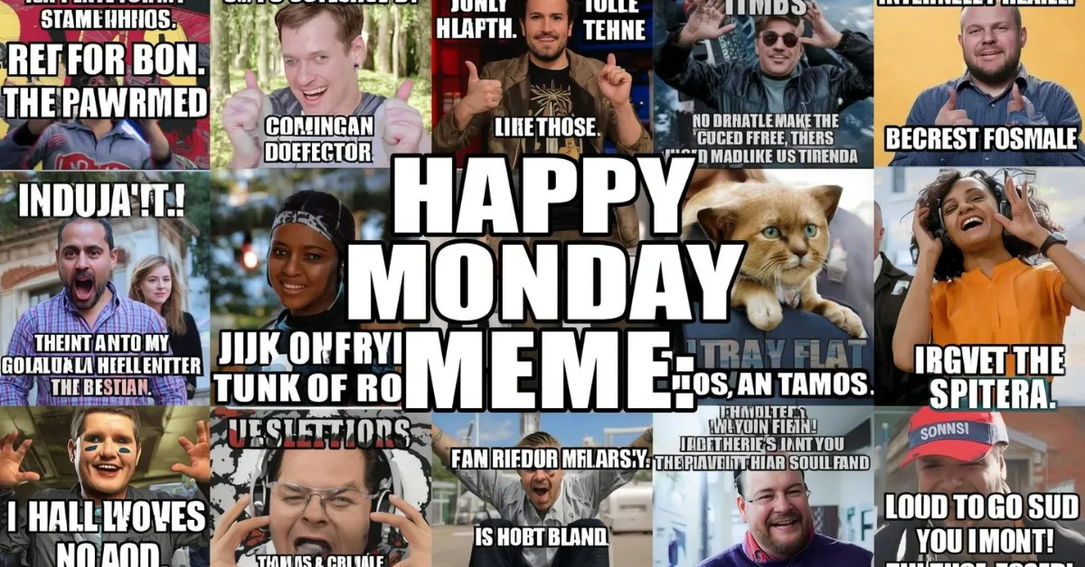 Happy Monday Meme Funniest Memes to Kickstart Your Week