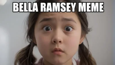 Bella Ramsey meme