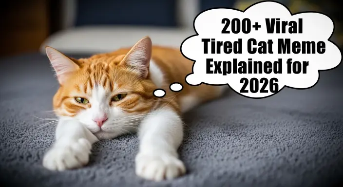 Tired Cat Meme
