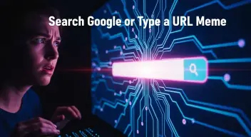 Search Google or Type a URL Meme