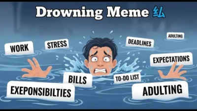 Drowning Meme