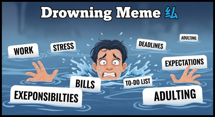 Drowning Meme