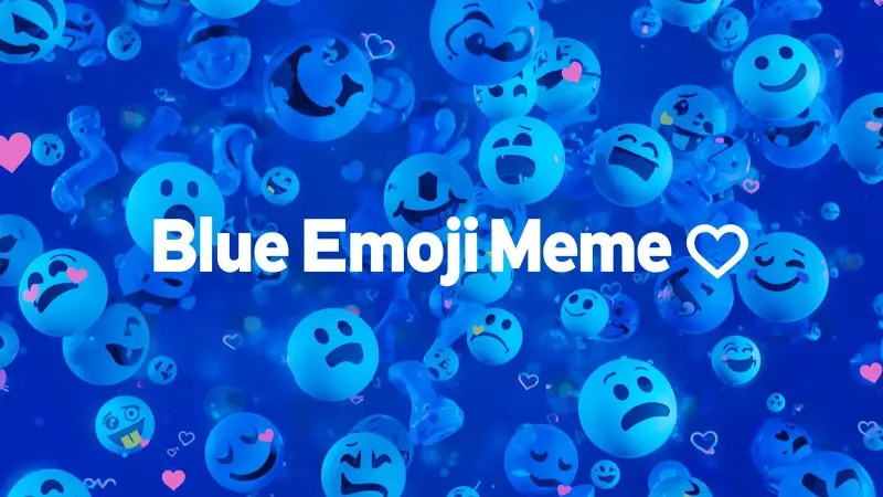Blue Emoji Meme