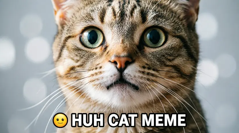 Huh Cat Meme