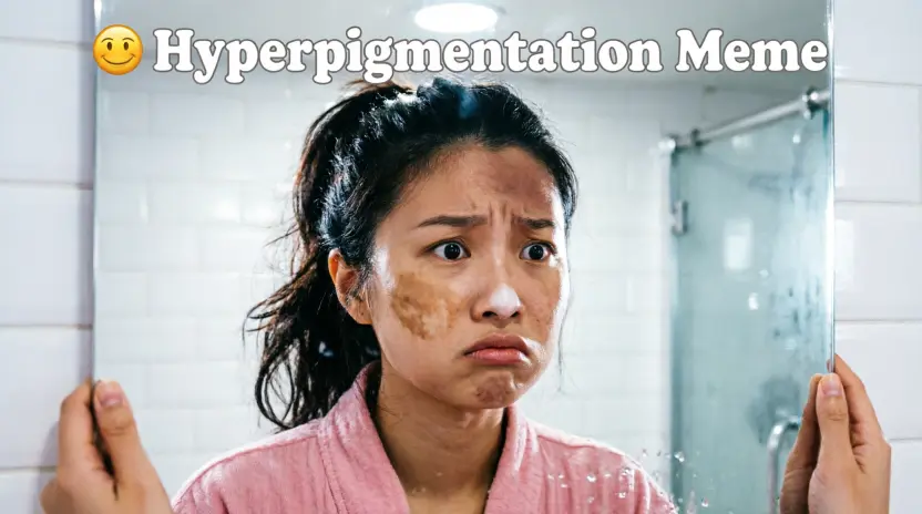 Hyperpigmentation Meme