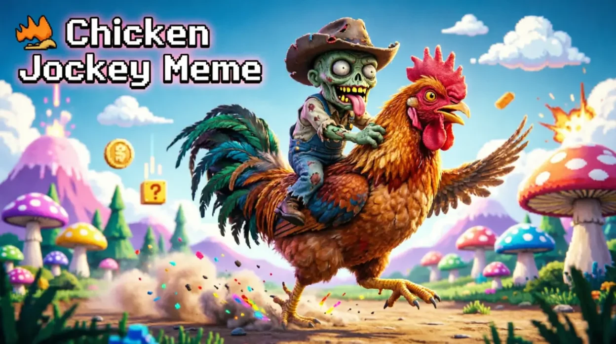 Chicken Jockey Meme