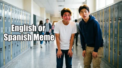 English or Spanish Meme