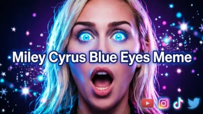 Miley Cyrus Blue Eyes Meme