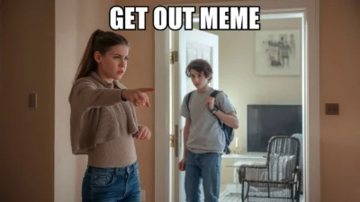 Get Out Meme