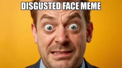 Disgusted Face Meme