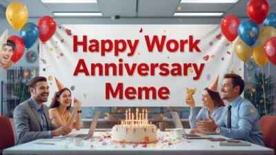 Happy Work Anniversary Meme