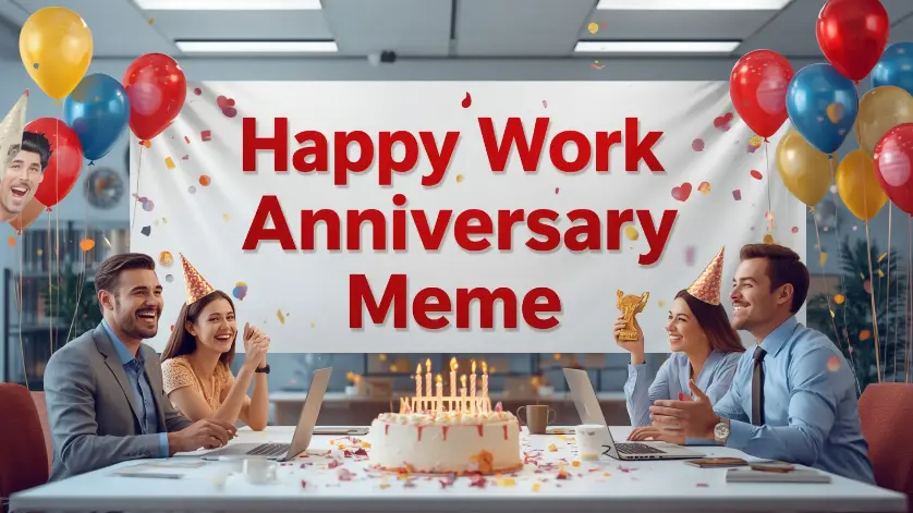 Happy Work Anniversary Meme