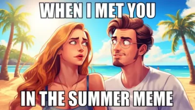 When I Met You in the Summer Meme