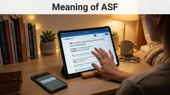 Meaning of ASF
