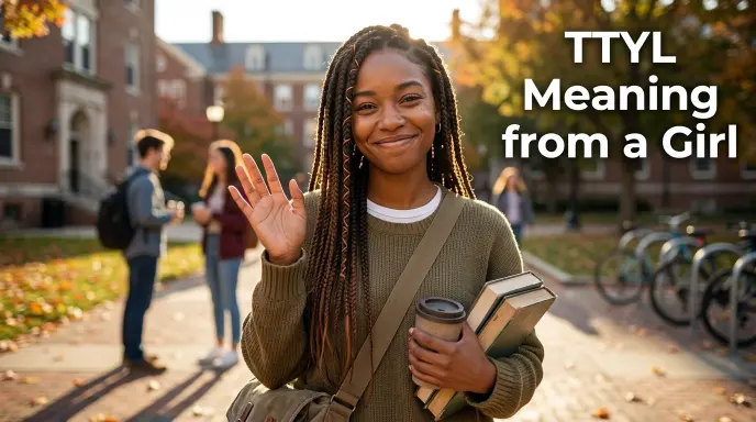 TTYL Meaning from a Girl
