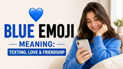 blue emoji