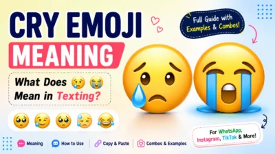 Cry Emoji